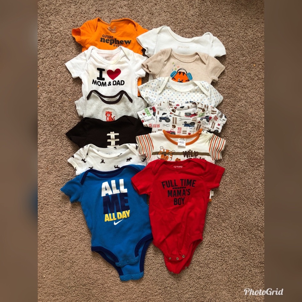 Short sleeve onesies